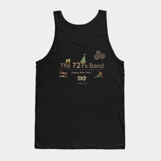 The 727s Band - Happy New Year Logo Tank Top